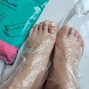 Disposable foot cover vinyl 100 sheets, 1 pack, foot massage 3ea