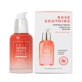 ORJENA Rose Calming Intensive Serum 50ml  Suero Facial Calmante e Hidratante con Agua de Rosas, Ácido Hialurónico Triple y Centella Asiática          