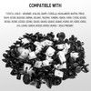 101 PCS Engine Cover Retainer Clips Set for Toyota &