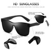 DUBERY Fashion Polarized Sunglasses for Women Men 100% UV Protection