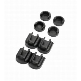 Pony Jorgensen Adjustable Clamp Jorgensen 7437 Work Protecting Bar Clamp Pads, Black