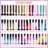 Silk-co Jumbo Braid Synthetic Hair 24" Hair Braiding Extensions Premium