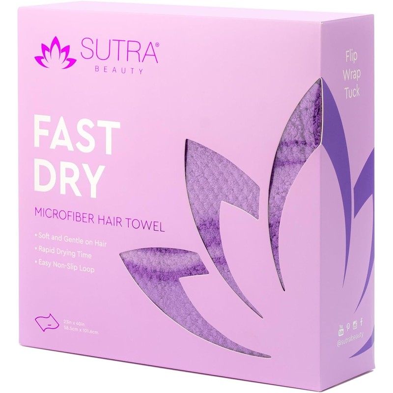 SUTRA Beauty - Toalla De Microfibra para Cabello - Secado