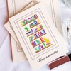ORIGACH Books and Bookshelves Reusable Stainless Steel Template Metal Stencil