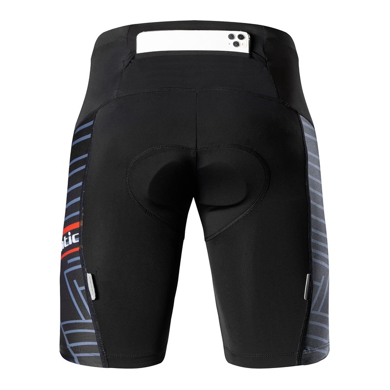 Suntic Men's Cycling Pants, Bicycle Wear, Cycling Pants, Racer Pants,