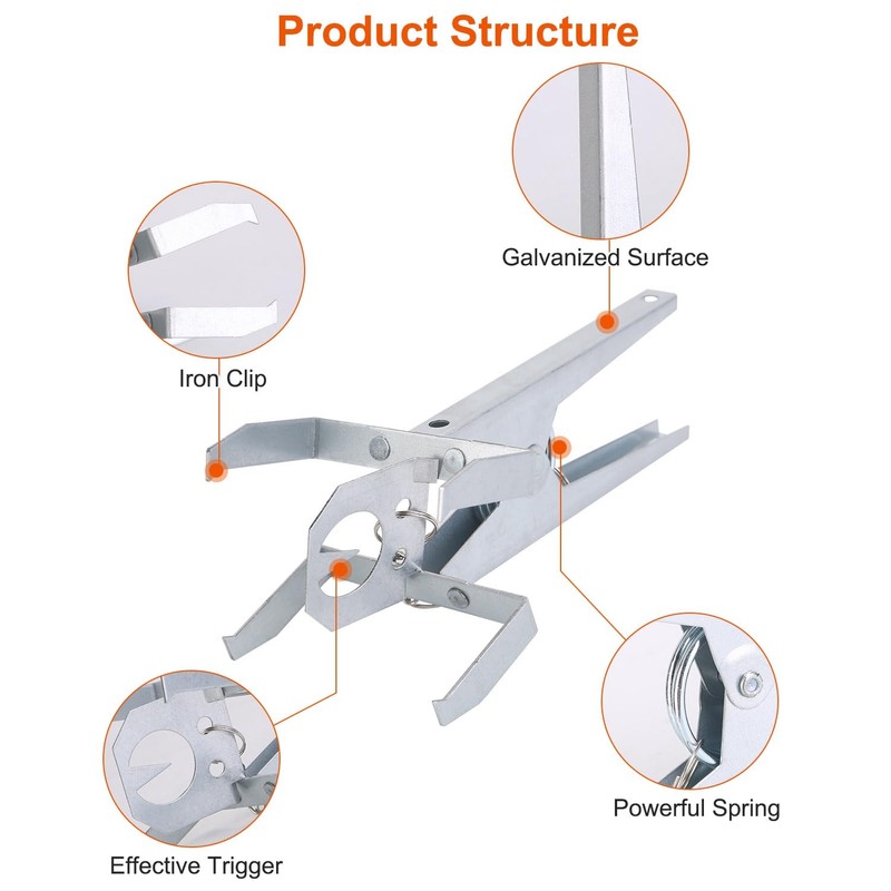 iMounTEK Easy Setup Mole Traps 4Pack Reusable Mole Control with