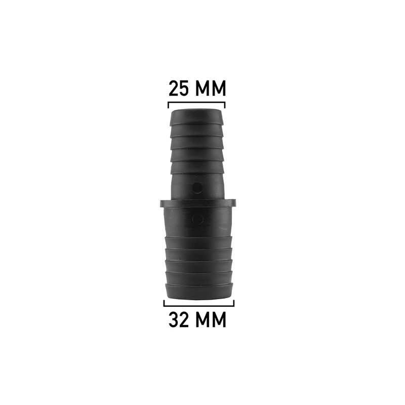 Pond Pipe reducing Connector 32mm-25mm for Corrugated Pipe