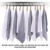 TENSTARS 12 Pack Premium Washcloths Set - Quick Drying- Soft