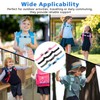 MIHURO Pack of 4 Children's Chest Strap Backpack Chest Strap