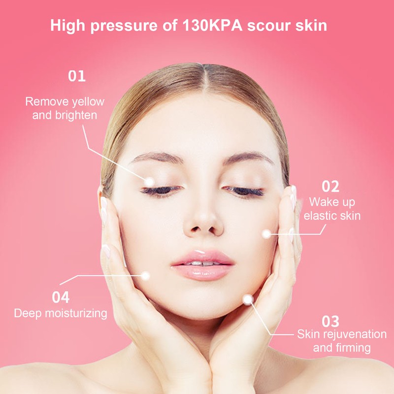 High Pressure Oxygen Injection Beauty Machine Handheld Nanometer Mist Facial