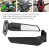 SOULONG Motorcycle Wing Mirrors 1 Pair Aluminum Rotating Side Mirrors