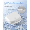 JMU Retainer Case with Vent Holes, Mouth Guard Case with