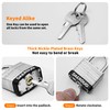 DAERDUO 24 Pack 40 mm (1-9/16") Keyed Alike Laminated Padlocks