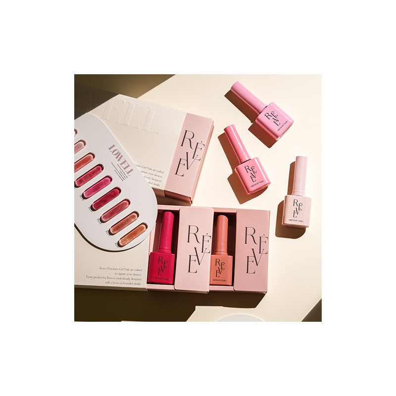 classic nail Revgel Lowell Glitter Gel 10-piece set / 레브젤