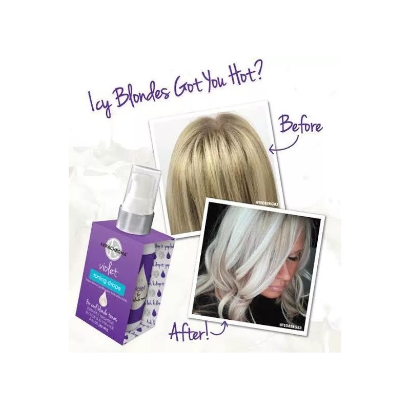 Keratotek Keracolor Gotas Matizantes Para Rubios O Canas