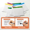 Sticky Notes 4x4 with Ruled Lined,Dry Erase Magnetic Sheets,Small Magnetic