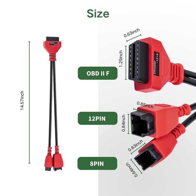 for Autel Original OBD2 12+8 Adapter,Secutiry Gateway Bypass Cable