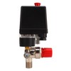 Air Compressor Pressure Switch Manifold Regulator Gauges Automatic Control Valve