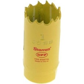 Starrett DH0318 79mm 3.1/8-inch HSS Bi-Metal Dual Pitch Professional Hole Saw