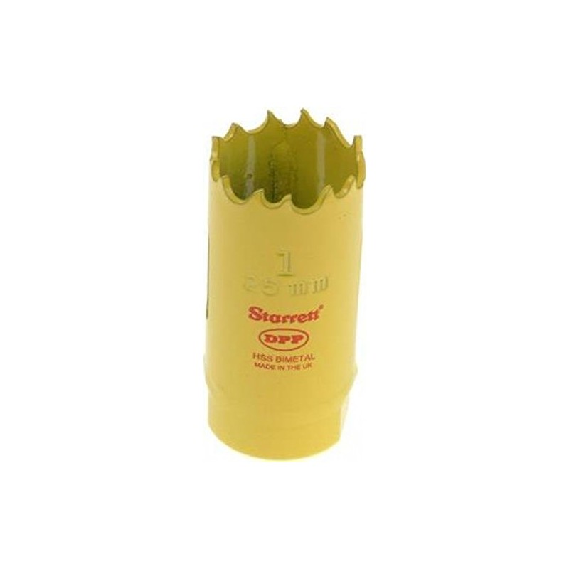 Starrett DH0318 79mm 3.1/8-inch HSS Bi-Metal Dual Pitch Professional Hole