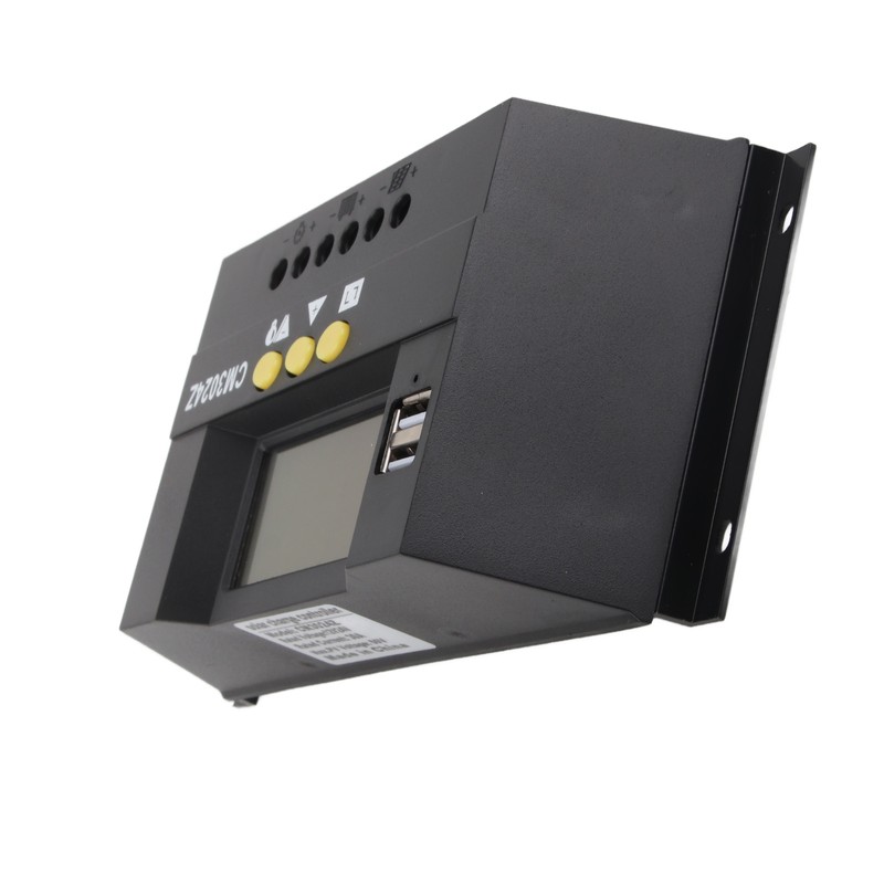 Solar Controller 12V 24V 30A PWM Automatic Photovoltaic Charge Control