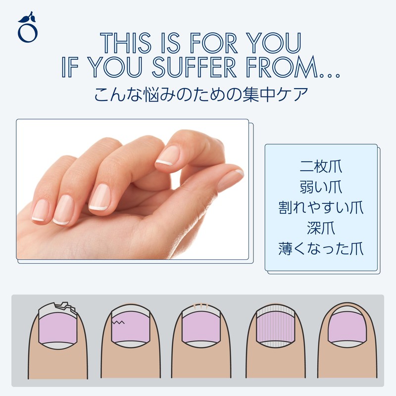 Herome Nail Hardener Strong - 10ml - Nail Strengthener -
