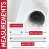 SPARES2GO Universal Insulated Vent Hose Flexible PVC Aluminium Foil Lined