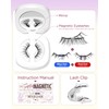 BEYELIAN Magnetic Eyelashes with Applicator, Soft Magnetic Lashes Natural Look