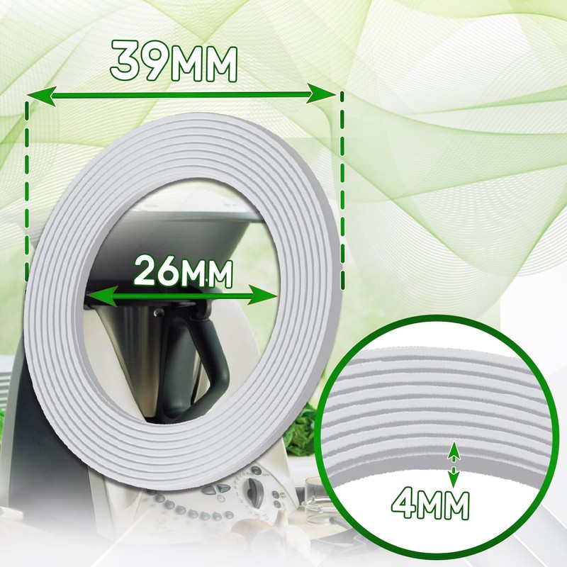 Blade Gasket Ring with Diameter Ø 39/26 mm for Vorwerk
