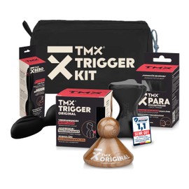 TMX® Beckenboden-Bundle | Massage-Set | Akupressur gegen muskuläre Schmerzen und Beckenbodenprobleme | Schmerzpunktmassage | Triggerpunktdrücker | Triggerpoint-Massage | 3 Trigger-Tools in einem Set