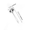 Oil Separating Stainless Steel Soup Ladle, 1 Count Grease Trap