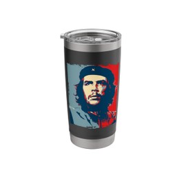 Revolution Ernesto Che Guevara Guerrilla Fighter Poster Stainless Steel Insulated Tumbler