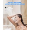 RALANDA 10 Inch Square Rainfall Shower Head, Ultra Thin, Chrome,