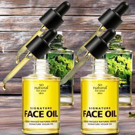 So Natural Moisturizing Oil Carrier Oil Vitamin E Oil Signature Face Oil 4pcs 30ml / 쏘내추럴 모이스처라이징오일 캐리어오일 비타민E오일 시그니처 페이스 오일 4개 30ml