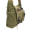 Men’s Vintage Messenger Book Bag and Tool Bag Khaki