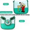 Funny Golf Club Headcover, Mallet Putter Head Cover, Driver Head