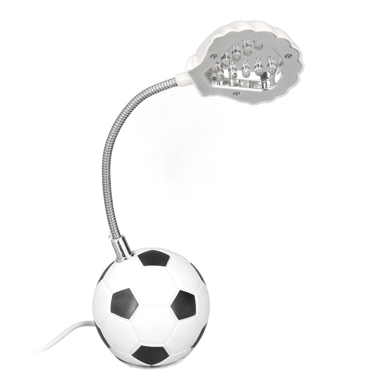Miniature LED Table Lamp Soccer Desk Lamp Soccer Base Seashell