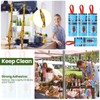 Qualirey 160 Pack Fly Strips Sticky Fly Trap Indoor Outdoor