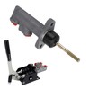 Clutch Master Cylinder 0.625 Bore Hydraulic Handbrake Pump Aluminum Alloy