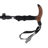 Trekking Pole Hiking Walking Stick 5 Fold Curved Handle Ultra