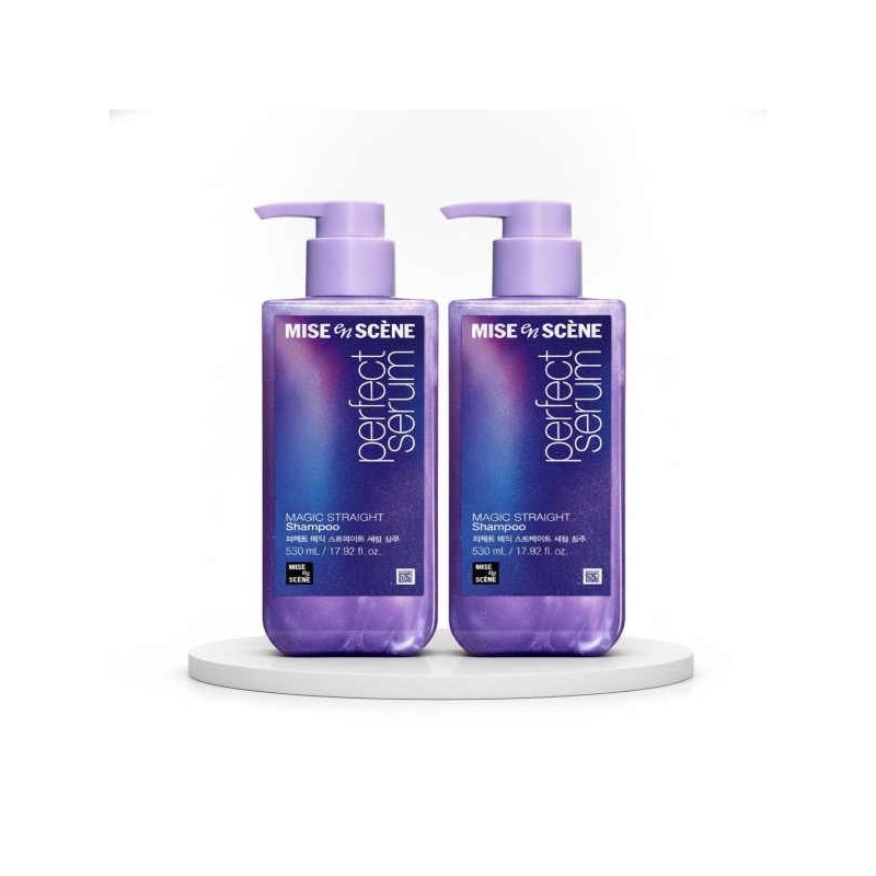 Mise-en-scène MISEENSCENE Perfect Magic Straight 2-pack SET (shampoo/treatment/serum optional) Serum