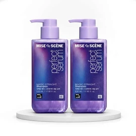 Mise-en-scène MISEENSCENE Perfect Magic Straight 2-pack SET (shampoo/treatment/serum optional) Serum 80ml Treatment 230ml / MISEENSCENE 퍼펙트 매직 스트레이트 2입 SET (샴푸/트리트먼트/세럼 선택형) 세럼 80ml 트리트먼트 230ml