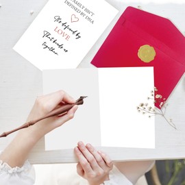 Mcduldul Funny Adoption Cards for Family Dad Mom, Congratulations Card for Adoptive Parents, Adoption Gifts from Bonus Parents