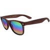 iceBoo Sunglasses Mens Womens lightweight Plastic frame vintage style unisex