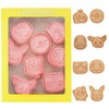 Pack of 8 cookie cutters