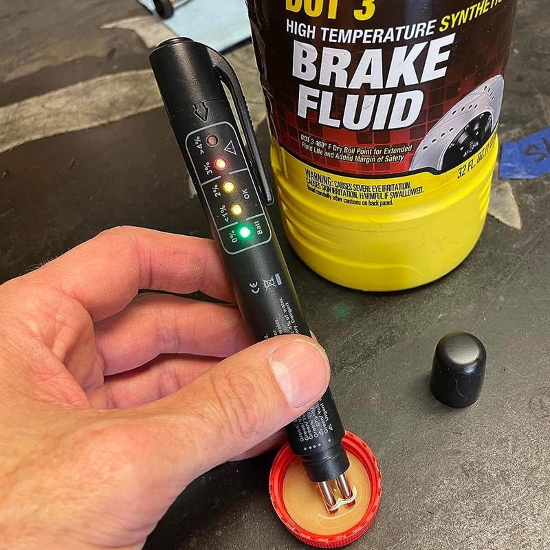 Brake Fluid Liquid Tester Pen, Brake Fluid Tester with 5