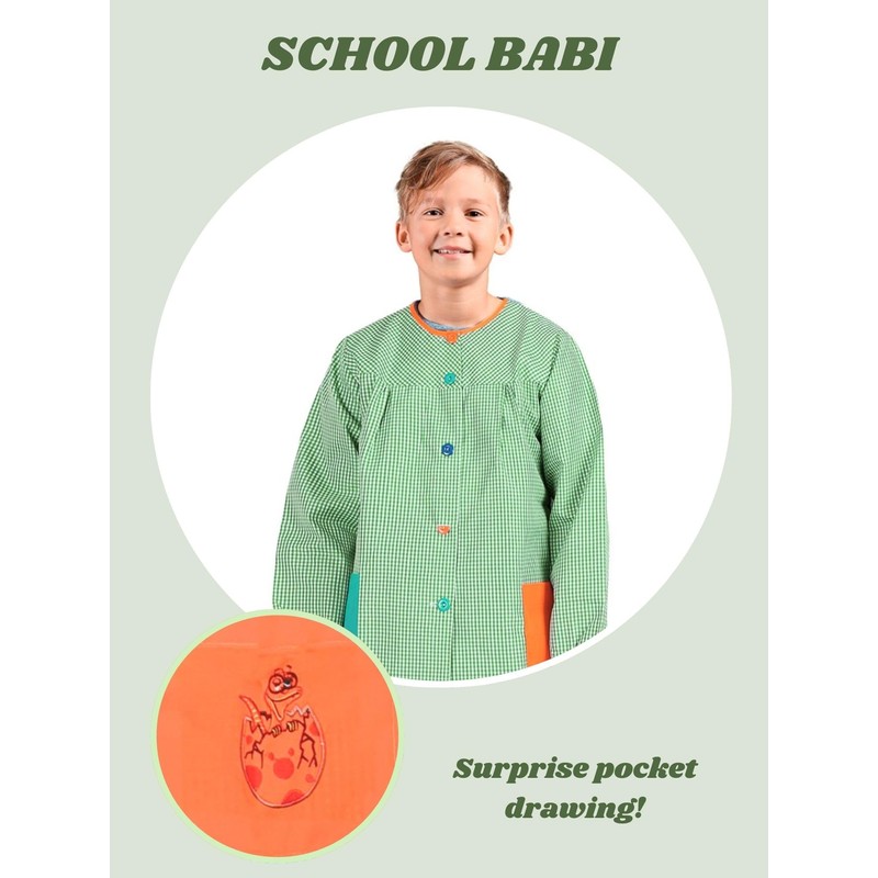 MAGIC SELECT Childrens School Apron Handmade Apron for School or