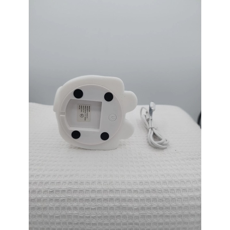 Globe Multi Color LED Rechargeable Silicone Night Light Dog Tucker