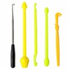 Fishing Hook Remover Set 5pcs, Hook Disgorger Tools, Plastic &