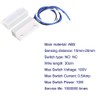 Gebildet 2 Sets White Magnetic Switch Wiring NO/NC Recessed Door